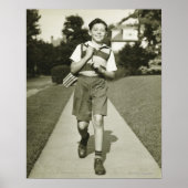 Naar school gaan poster (Voorkant)