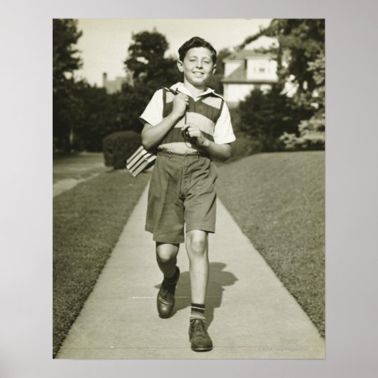 Naar school gaan poster (Voorkant)