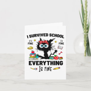 Naar school Gelukkige eerste dag van school het is Kaart