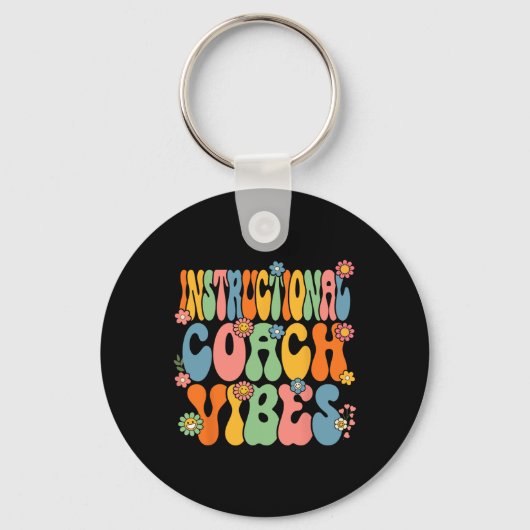 Naar school instructiecoach Vibes eerste dag van S Sleutelhanger (Voorkant)