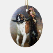 Naar school keramisch ornament (Rechts)