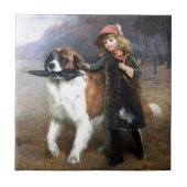 Naar school tegeltje (Voorkant)