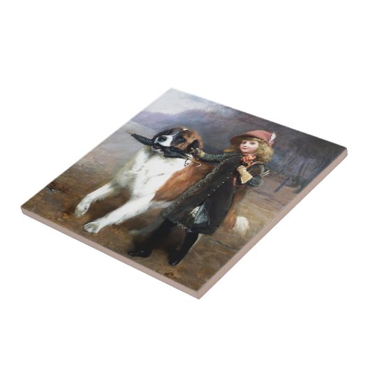 Naar school tegeltje (Zijkant)