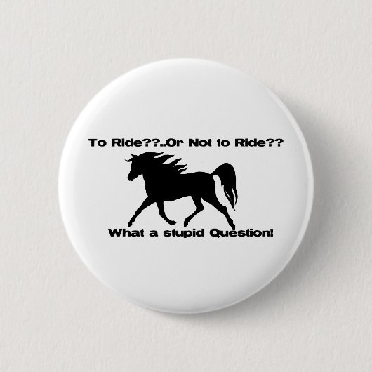 Naar shirt van Reuzenpaarden Ronde Button 5,7 Cm (Voorkant)