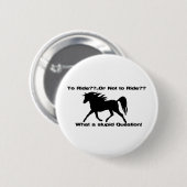 Naar shirt van Reuzenpaarden Ronde Button 5,7 Cm (Voorkant /achterkant)
