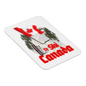 Naar Ski Canada Magneet (Rechterzijde)