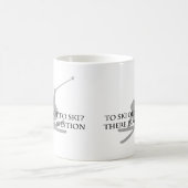 Naar Ski of niet naar Ski Koffiemok (Center)