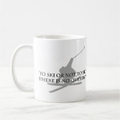 Naar Ski of niet naar Ski Koffiemok (Links)