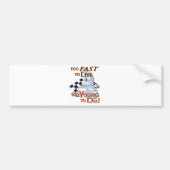 Naar snel-[Converted] Bumpersticker (Voorkant)