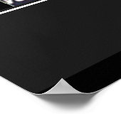 Naar Spanje vliegen  Retro Print (Hoek)