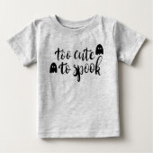 Naar Spook Halloween Baby T-Shirt (Voorkant)