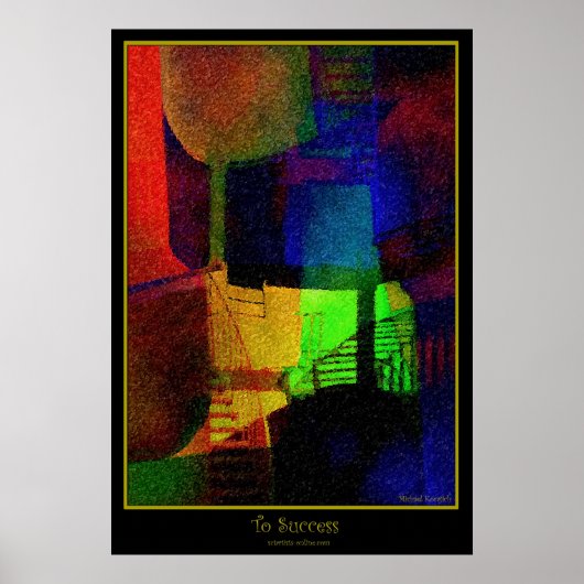 Naar succes poster (Voorkant)