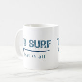 Naar Surf Koffiemok (Voorkant links)