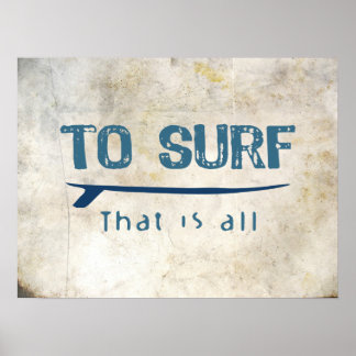 Naar Surf Poster