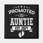 Naar tante 2024 Nieuwe Eerste Moederdag 1e keer Magneet (Voorkant)