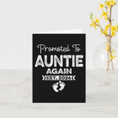 Naar tante weer EST 2024 Zwangerschap Aankondiging (Gele Bloem)