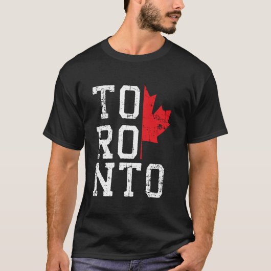 naar Toronto Canada T-shirt (Voorkant)
