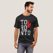 naar Toronto Canada T-shirt (Voorkant volledig)