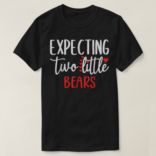Naar twee kleine Beren T-shirt (Design voorkant)