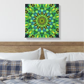 Naar u kijken caleidoscoop canvas afdruk (Insitu (Slaapkamer))