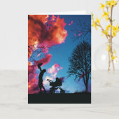 Naar vader van dochter kaart (Gele Bloem)