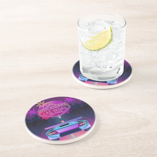 naar vegas zandsteen onderzetter (Zijkant)