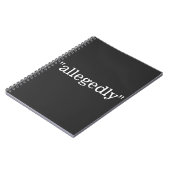 "Naar verluidt" NOTITIEBOEK (Linkerzijde)