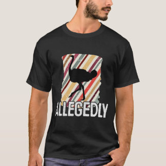 Naar verluidt Ostrich Letterkenny - Bird Lover Gif T-shirt