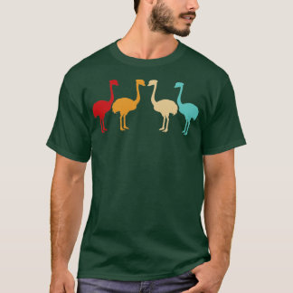 Naar verluidt Safari Africa Bird Animal Ostrich T-shirt