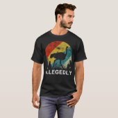 Naar verluidt struisvogel t-shirt (Voorkant volledig)