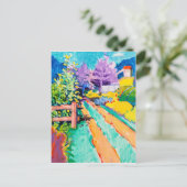 Naar Victoria Park Briefkaart (Staand voorkant)
