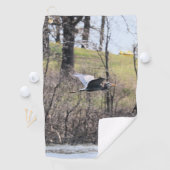 Naar vliegen golfhanddoek (Insitu)