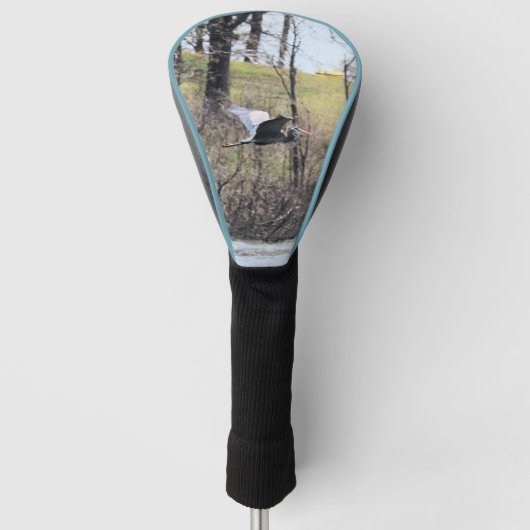 Naar vliegen golfheadcover (Voorkant)
