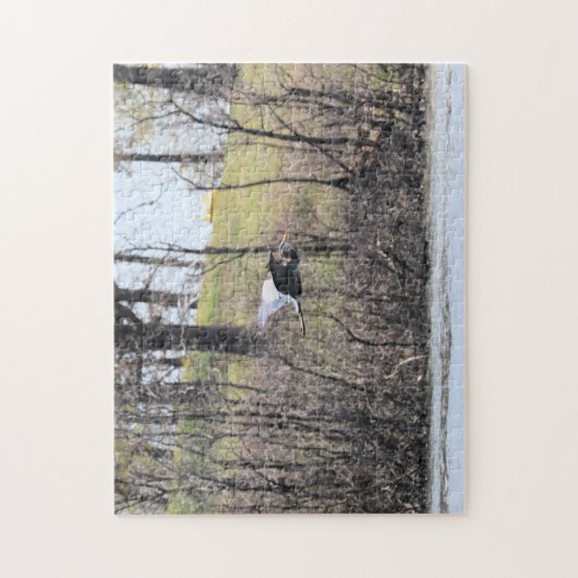 Naar vliegen legpuzzel (Verticaal)