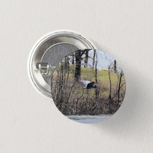 Naar vliegen ronde button 3,2 cm (Voorkant /achterkant)