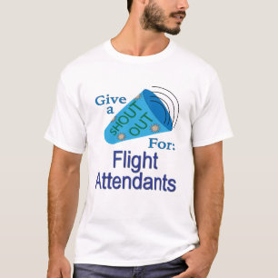 Naar voren halen voor vliegbegeleiders t-shirt