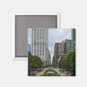 Naar Washington Street Magneet (Voorkant / Achterkant)