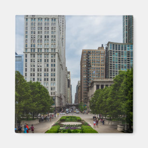Naar Washington Street Magneet