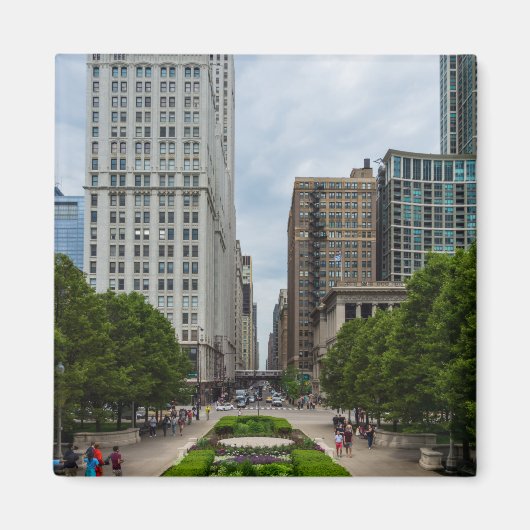 Naar Washington Street Magneet (Voorkant)