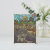 Naar Wawel, Krakow door Ordovitsj Briefkaart (Staand voorkant)