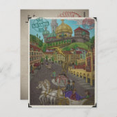 Naar Wawel, Krakow door Ordovitsj Briefkaart (Voorkant / Achterkant)