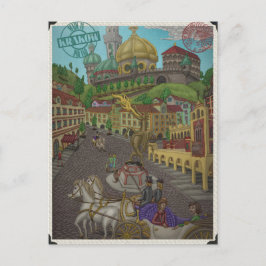 Naar Wawel, Krakow door Ordovitsj Briefkaart