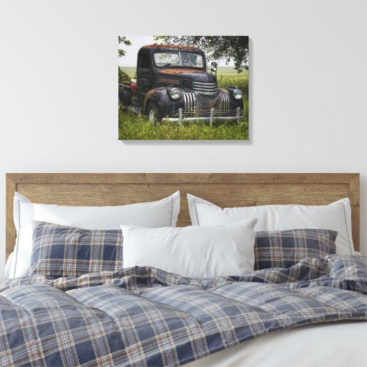 naar weiden canvas afdruk (Insitu (Slaapkamer))