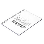 Naar welke kant ben je scheef? Schuinigheid statis Notitieboek (Linkerzijde)