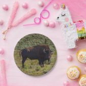 Naar wie je kijkt papieren bordje (Feest)