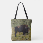 Naar wie je kijkt tote bag (Achterkant)