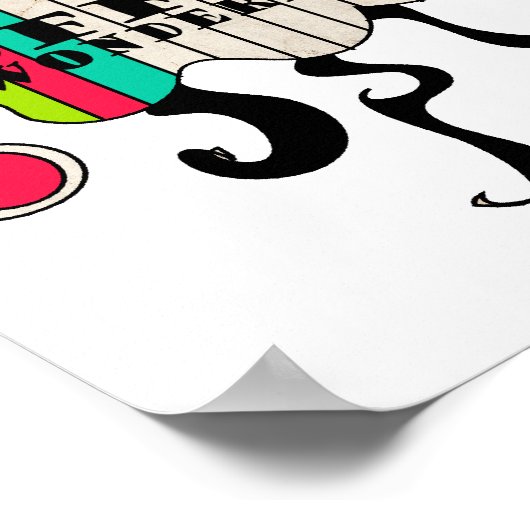 naar wonderland - afdruk poster (Hoek)