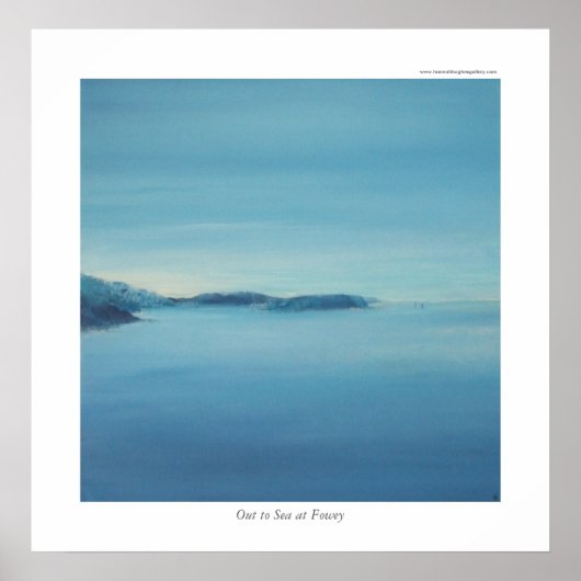 Naar Zee in Fowey Poster (Voorkant)