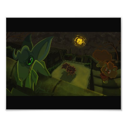 Naar zone gaan foto afdruk (Voorkant)