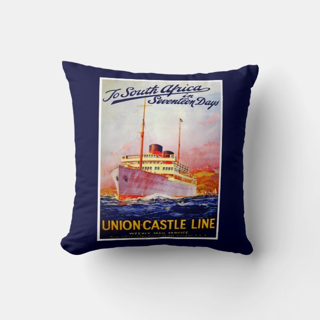 Naar Zuid-Afrika in 17 dagen Kussen (Voorkant)